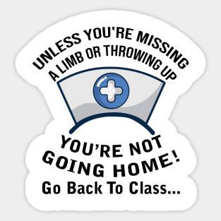 School Nurse Sticker